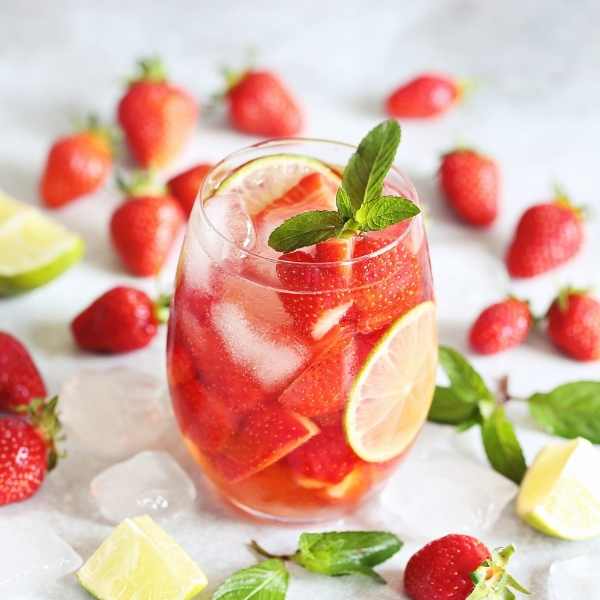 Lime Fresh & Strawberry recipe