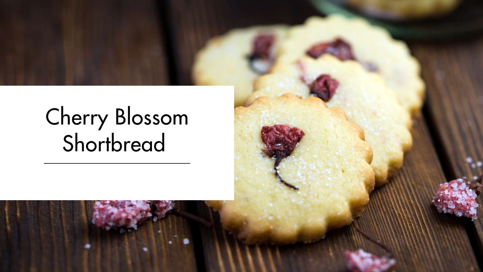 Cherry Blossom Shortbread