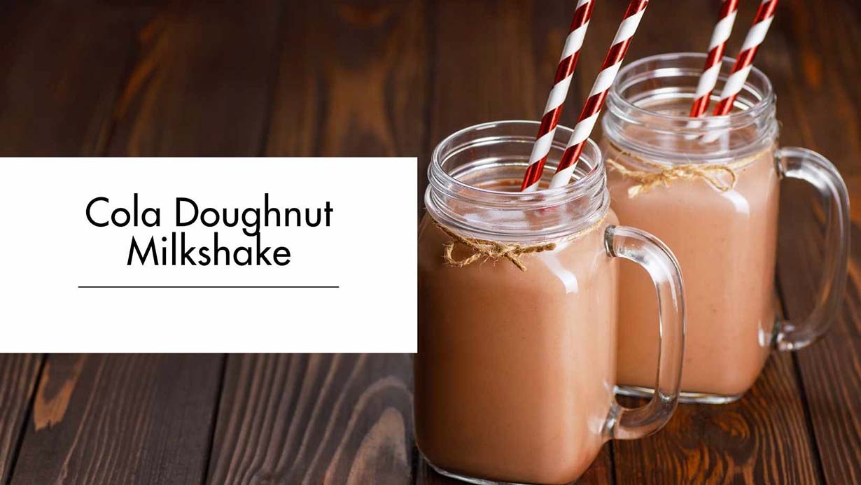 Cola Doughnut Milkshake